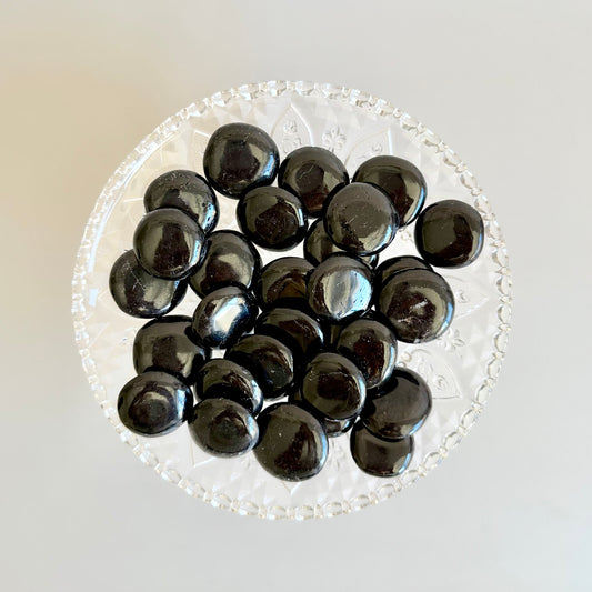 Black Tourmaline Mini Flat - Intuitively Chosen